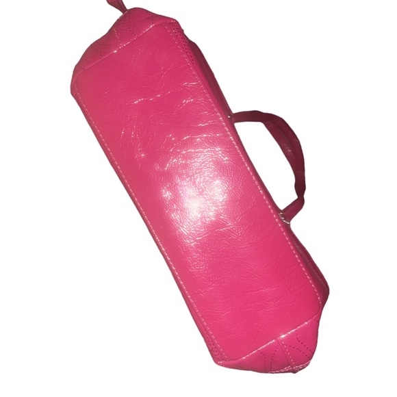 Coach Berry Pink Patent Leather Stitch C Signature - Picture 6 of 12